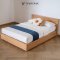 Kawa Bed เตียงไม้สักสไตล์ญี่ปุ่น BE124