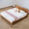 Shizen Bed เตียงไม้สักสไตล์ญี่ปุ่น BE125