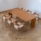 Sandy ชุดโต๊ะอาหารไม้สัก DS107 Nordic Luxury