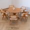 ชุดโต๊ะอาหารไม้สัก DS273