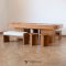 ชุดโต๊ะอาหารไม้สัก DS286