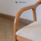 เก้าอี้ไม้สักเบาะโมเดิร์น CH200