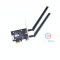 WIRELESS PCIE ADAPTER (การ์ดไวไฟ) ASUS (PCE-AX3000) AX3000 DUAL BAND WI-FI 6 P15820