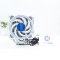 CPU COOLER (พัดลมระบายความร้อนซีพียู) TSUNAMI PROTECTOR 1264W QUAD-PIPES ARGB (WHITE) 150W TDP CPU COOLER P15481