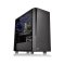 CASE (เคสเปล่า) THERMALTAKE VERSA J21 TEMPERED GLASS (BLACK) P14684