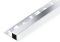 CJS102011 คิ้วอลูมิเนียมมุมเหลี่ยม 10mm. x 2.0m. สีเงินเงา