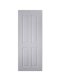 PNR005 ประตู UPVC ภายนอกและภายใน 80x200cm.สีสโนว์ขาว(ไม่เจาะ)