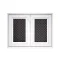 CC8060-06 บานซิงค์คู่ ( 85.5x65.5x10cm. ) สีขาว