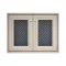 CC8060-31 บานซิงค์คู่ ( 85.5x65.5x10cm.) สีแฟบบริค บราวน์