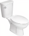 TF-2697SCW-WT-0 สุขภัณฑ์ 2 ชิ้น รุ่นวินพลัสทู 4.5L กดหน้า สีขาว