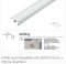 NA382000 จมูกบันไดอลูมีเนียม ขนาด 3.8ซมx2.0 เมตร