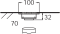 A-8203-N (F78203-CHADY) ตะแกรงกันกลิ่น ทองเหลือง ท่อพีวีซี 2 - 2.5 " ( หน้าแปลน 4 " )