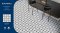 กระเบื้องพื้น 16x16 นิ้ว DURAGRES เวส เปอร์ ขาว A 0.96 ตร.ม.