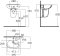 TF-0947/0741-WT-0 อ่างล้างหน้าแบบแขวนพร้อมขาลอย