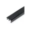 NDM502004 จมูกบันไดอลูมิเนียม สีดำเมทัลลิค (เงา)  5cm.x200cm.