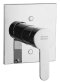 A-0722-500B ก๊อกผสมยืนอาบแบบฝังผนัง รุ่นนีโอโมเดิร์น