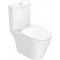 TF-2407SC-WT-0 ชักโครกรุ่นคอมแฟคโคดี้ 3/4.2L ขาว