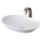 TOTO LW4706 อ่างล้างหน้าวางบนเคาน์เตอร์ สีขาว