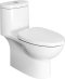 TF-2024SC-WT-0 สุขภัณฑ์ชิ้นเดียว นิวโคตี้ 3/4.5 สีขาว