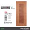 DA8020-11 ประตูไม้สังเคาระห์ 80x200 สีวอลนัท