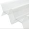 โปร่งแสง ลอนคู่ 50x120 ซม. ขาวใส 1.2ช้าง