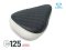 Motorcycle Seat For Honda C125 Diamond Color Gray+White (ฺFront)