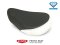 เบาะท่อนหน้า Super Cub C125 สีเทา-ขาว (DIAMOND SEAT / เบาะตราเพชร)