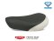 เบาะท่อนหน้า Super Cub C125 สีเทา-ขาว (DIAMOND SEAT / เบาะตราเพชร)