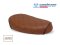 MOTORCYCLE SEAT FOR HONDA C70 FRONT (DIAMOND STRIPE) Color Brown+Black