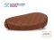 MOTORCYCLE SEAT FOR HONDA C70 FRONT (DIAMOND STRIPE) Color Brown+Black