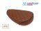 MOTORCYCLE SEAT FOR HONDA C70 FRONT (DIAMOND STRIPE) Color Brown+Black