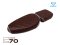 MOTORCYCLE SEAT FOR HONDA C70 (BROWN+WHITE)