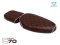 MOTORCYCLE SEAT FOR HONDA C70 (BROWN+WHITE)