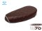 MOTORCYCLE SEAT FOR HONDA C70 FRONT (BROWN+WHITE)