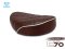 MOTORCYCLE SEAT FOR HONDA C70 FRONT (BROWN+WHITE)