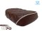 MOTORCYCLE SEAT FOR HONDA C70 DIAMOND STRIPE COLOR BROWN+WHITE (BACK)