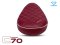 MOTORCYCLE SEAT FOR HONDA C70 BACK DIAMOND STRIPE (RED+WHITE)