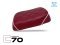 MOTORCYCLE SEAT FOR HONDA C70 BACK DIAMOND STRIPE (RED+WHITE)