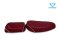 MOTORCYCLE SEAT FOR HONDA C70 DIAMOND STRIPE (RED+WHITE)