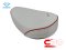 MOTORCYCLE SEAT FOR HONDA C70 FRONT Color White+Red