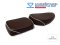 MOTORCYCLE SEAT FOR HONDA C70 (BROWN+WHITE)