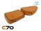 MOTORCYCLE SEAT FOR HONDA C70 (BROWN+BLACK)