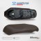 MOTORCYCLE SEAT FOR HONDA SCOOPY-i  (BROWN) 2012-2016