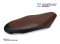 MOTORCYCLE SEAT FOR YAMAHA FINO 2014 (BROWN TWO TONE)