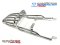 Multi Rack For Honda DREAM SUPER CUB 2021 (60X18.5 CM.) CHROME