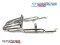 Multi Rack For Honda DREAM SUPER CUB 2021 (60X18.5 CM.) CHROME