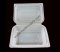 กล่องอาหารสี่เหลี่ยมฝาติด TL-001 (25ใบ/แพค)