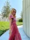 Pink Tai Lue Maxi Dress