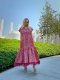 Pink Tai Lue Maxi Dress