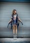 Ethnic Pop Street Lookจากเสื้อยืดมัดย้อม สกรีนลาย  “กระซิบรัก” X กับผ้าไทลื้อ จ.น่าน